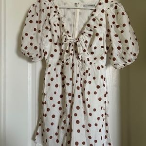 Abercrombie puff sleeve dress - NWT!